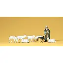 Berger avec troupeau - 2