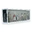 Pack de 6 Récolteurs de foins - Figurine - PREISER 10045 - Échelle HO : 1/87ème - 2