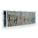 Pack de 6 Personnages avec patins à roulettes et skate boards - Figurine - PREISER 10074 - Échelle HO : 1/87ème - 2