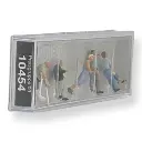 Lot de 6 passants - PREISER 10454 - HO 1/87e - 2