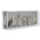 Pack de 7 Spectateurs debout - Figurine - PREISER 10026 - Échelle HO : 1/87ème - 2