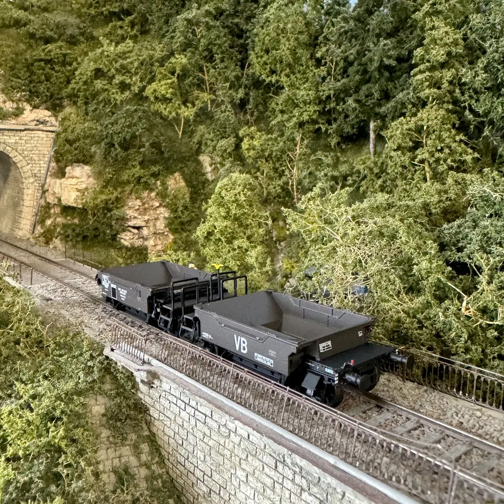 Wagon couplage ballast - R37 43104 - HO 1/87 - SNCF - EP IIIa  - 5