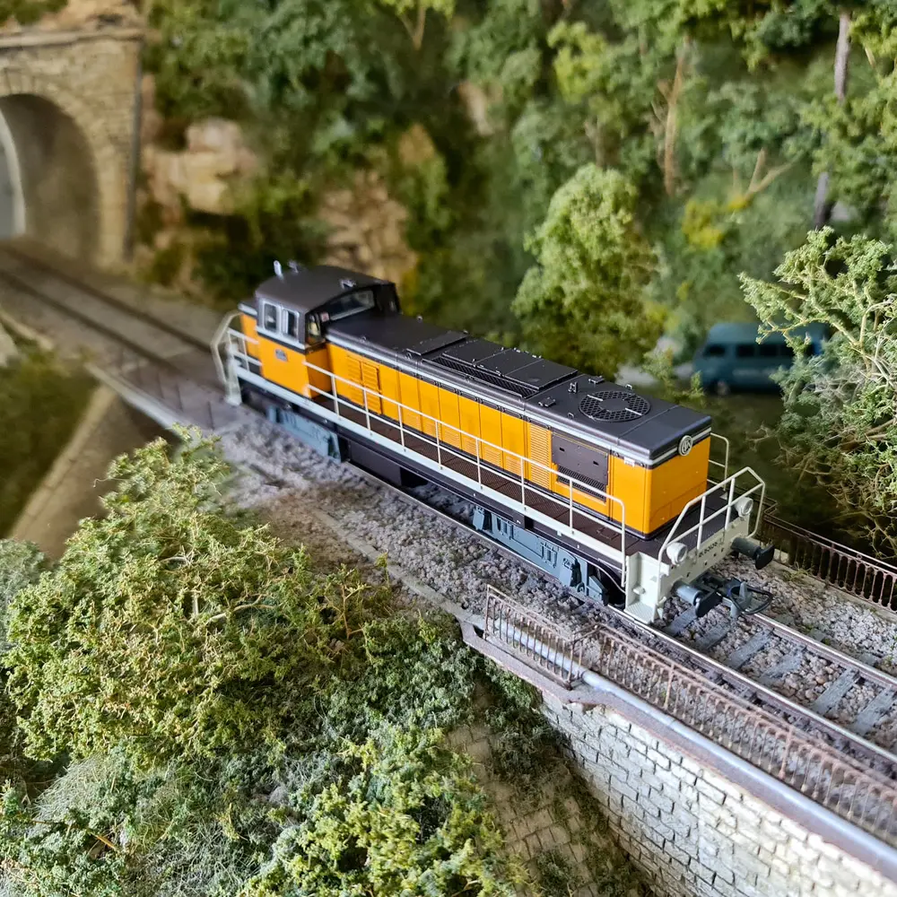 Locomotive Diesel BB63136 Dépôt de Nice - Analogique R37 HO41036 SNCF - HO - EP V - 5