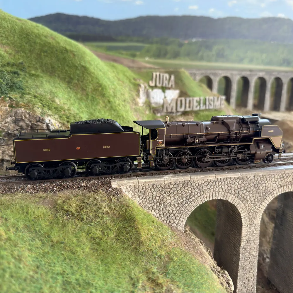 Locomotive à vapeur 2-150P Digitale - R37 HO41200D - HO - EP II - 4