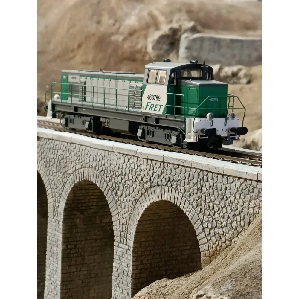 Locomotive diesel BB 63789 - R37 H0 41107DSK - HO 1/87 - SNCF - Ep V - Digital sound - 2R - Dételeur magnétique - 7