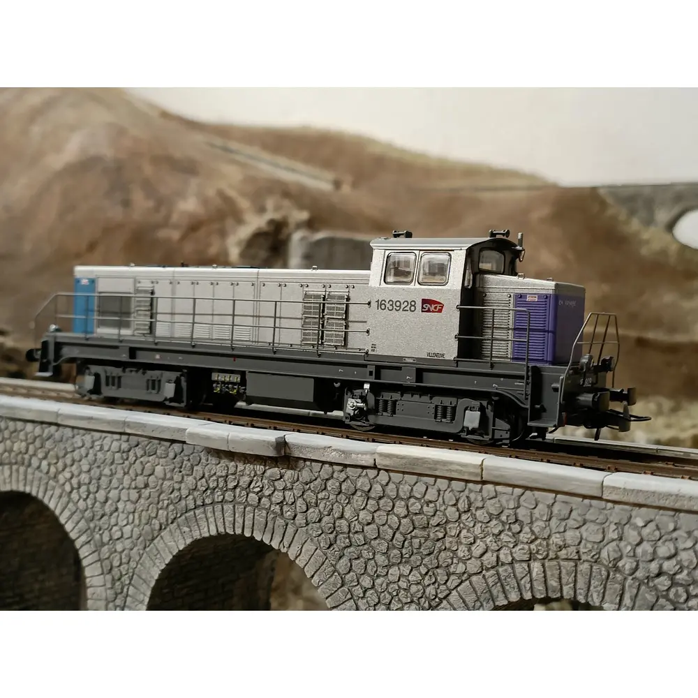 Locomotive diesel BB 63928 - R37 H0 41113DSK - HO 1/87 - SNCF - EP VI - Digital sound - Dételeur magnétique - 4
