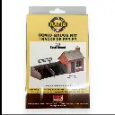 Dépôt de Charbon - RATIO 532 - Échelle OO 1/76 / HO 1/87 - 140 x 30 mm - Marron / noir - 2