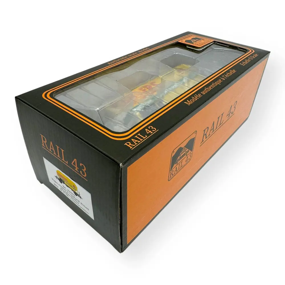 Wagon céréalier B. Richard Sanders - Rail 43 433023 - O 1/43 - SNCF - Ep IV - 2R - 4