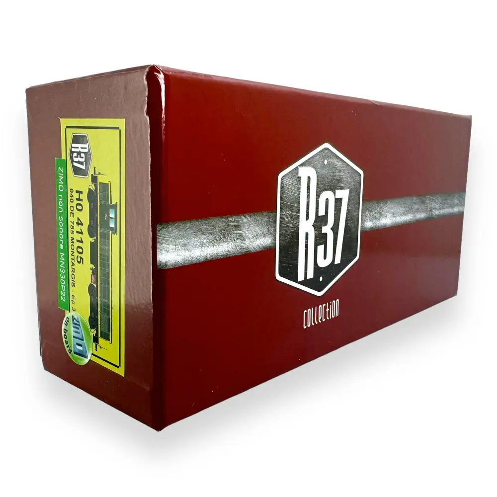 Locomotive Diesel 040 DE 785 - Dépôt Montargis - DCC - R37 HO41105DC SNCF - HO - 4