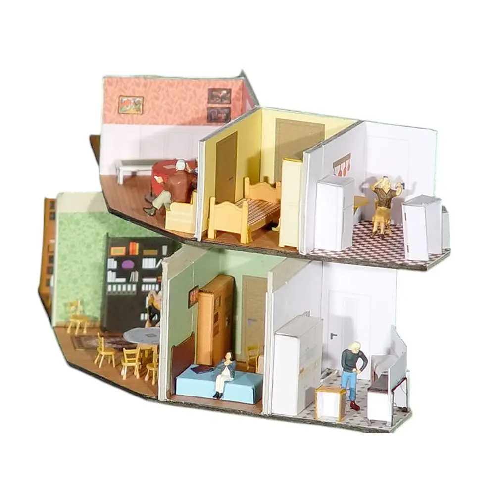 Murs et Cloisons (habitats) (à découper) - Régions et Compagnies AME001 - HO 1/87  - 2