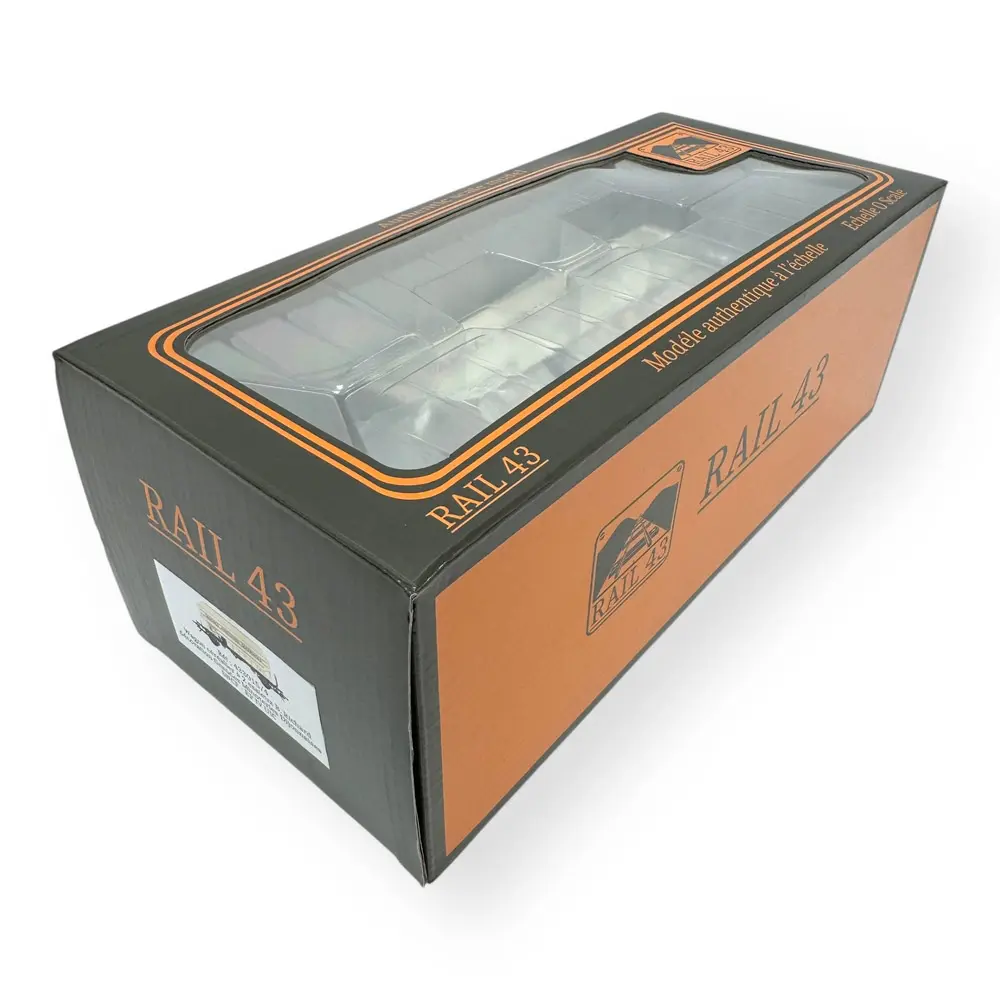 Wagon céréalier B. Richard Grandes Minoteries Dijonnaise - Rail 43 433015/4 - O 1/43 - SNCF - Ep IV - 2R - 4