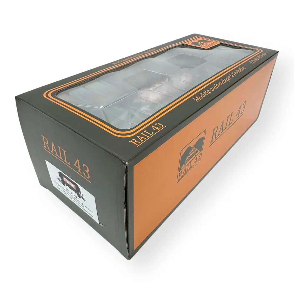 Wagon céréalier B. Richard Storione - Rail 43 433024 - O 1/43 - SNCF - Ep IV - 2R - 4