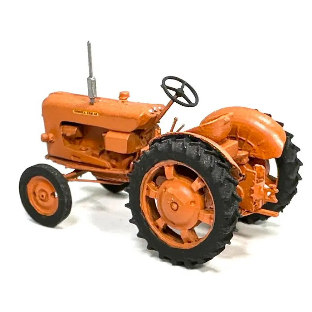 Tracteur SOMECA SOM40 orange avec roues 36' - Ree Modèles BA007 - HO 1/87 - Ep III - 2