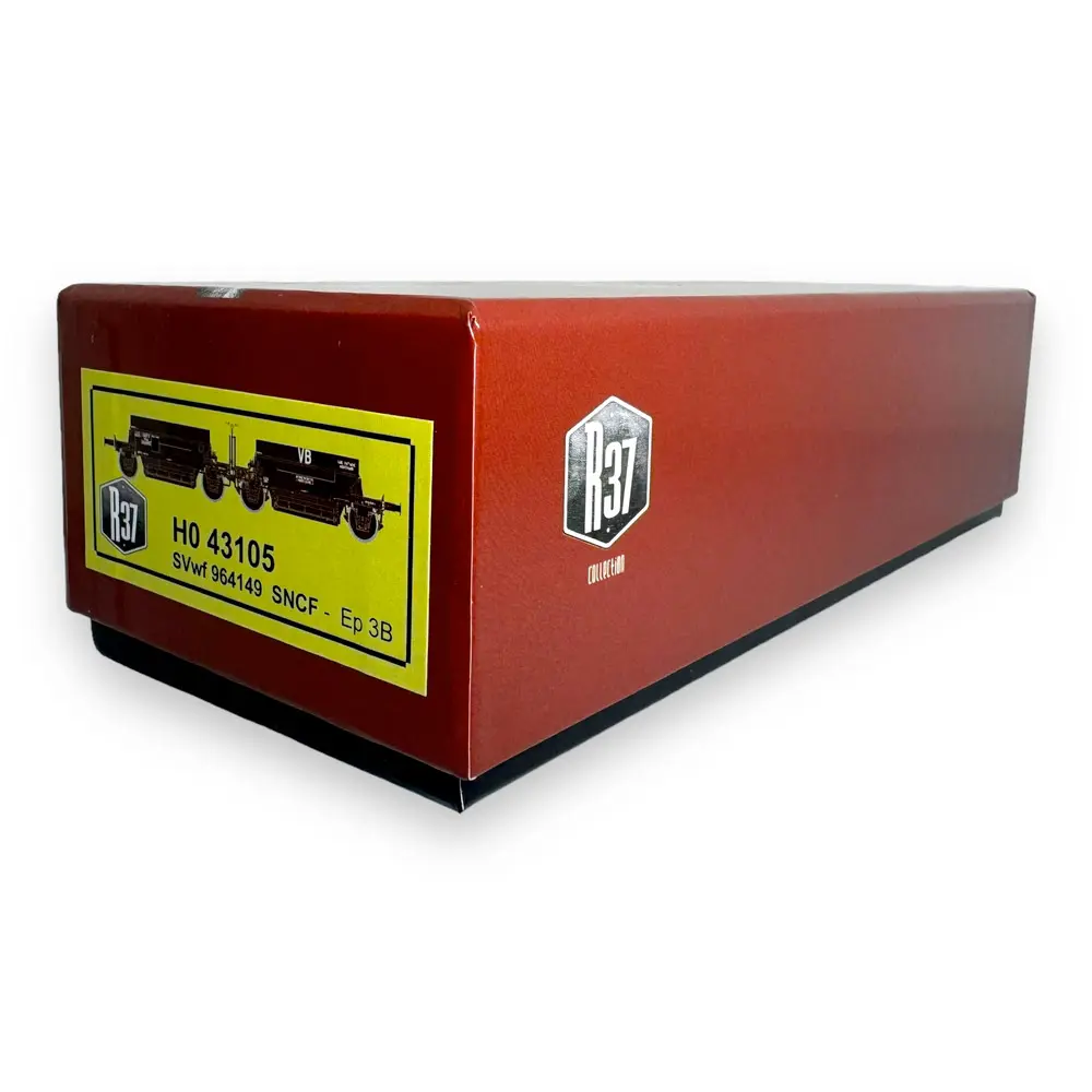 Wagon couplage ballast Montchanin - R37 43105 - HO 1/87 - SNCF - EP IIIb - 4