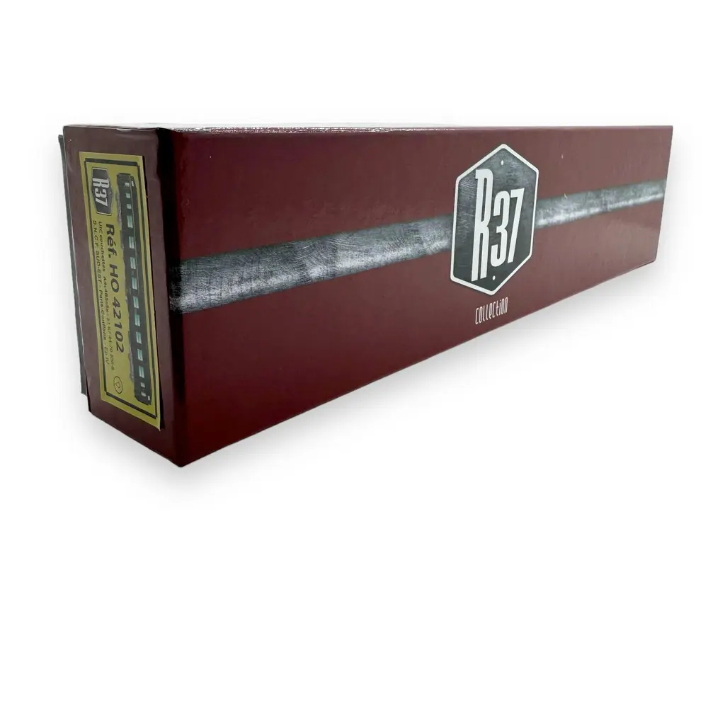 Voiture couchette UIC mixte Verte "PARIS CONFLANS- SUD EST" R37 HO42102 | SNCF HO - EpIV - 4