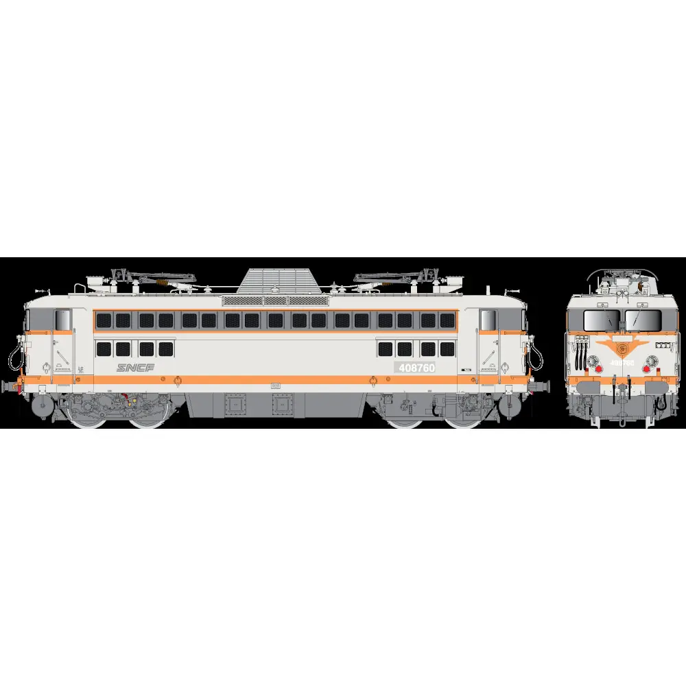 Couplage de Locomotives Électriques BB 408760 + BB 408784 - R37 HO 41080 - HO 1/87 - SNCF - EP V - Analogique - DC - 2