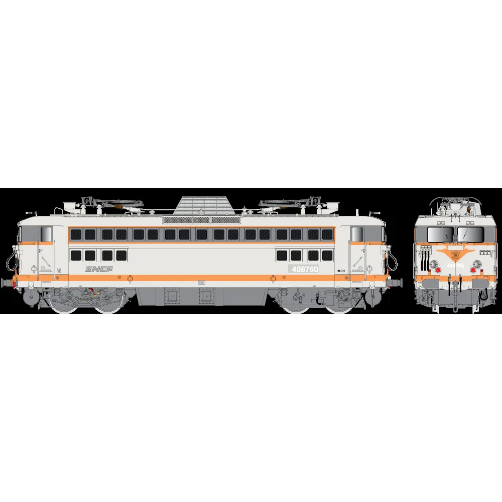 Couplage de Locomotives Électriques BB 408760 + BB 408784 - R37 HO 41080DS - HO 1/87 - SNCF - EP V - Digital Sound - DCC - 2
