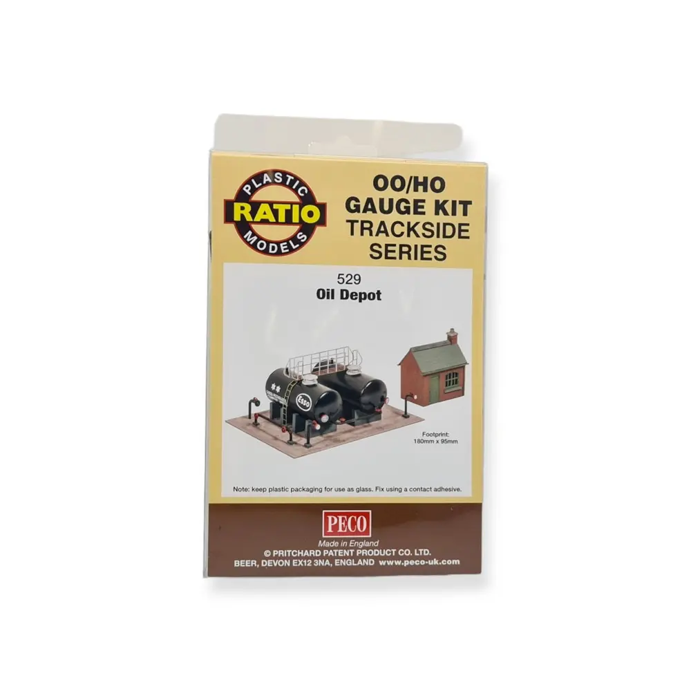 Dépôt pétrolier - Ratio 529 - HO 1/87 OO 1/76 - 2