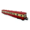 Remorque renforcée d'autorail ZR BD 27212 - R37 HO41263DCC - HO 1/87 - SNCF - IV - Digital - 2