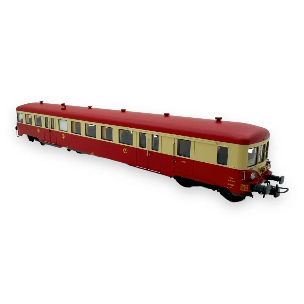 Remorque renforcée d'autorail ZR BD 27111 - R37 HO41262DCC - HO 1/87 - SNCF - IV - Digital - 2