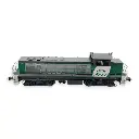 Locomotive diesel BB 63789 - R37 H0 41107DSK - HO 1/87 - SNCF - Ep V - Digital sound - 2R - Dételeur magnétique - 3
