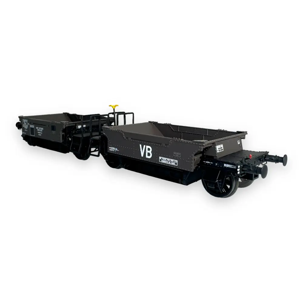 Wagon couplage ballast - R37 43104 - HO 1/87 - SNCF - EP IIIa  - 2