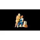 Retour à la maison après une journée de travail - Preiser 28182 - HO 1/87e - 5