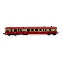 Remorque renforcée d'autorail ZR ABD 27202 - R37 HO41259 - HO 1/87 - SNCF - Ep IV - Analogique - 2R - 3