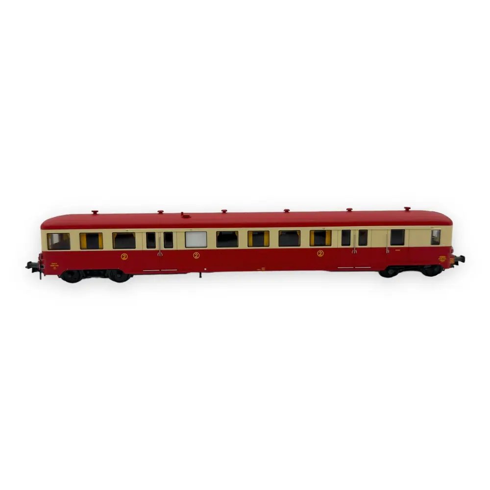 Remorque renforcée d'autorail ZR BDX 17102 - R37 H0 41260DCC - HO 1/87 - SNCF - Ep IV - Digital - 3
