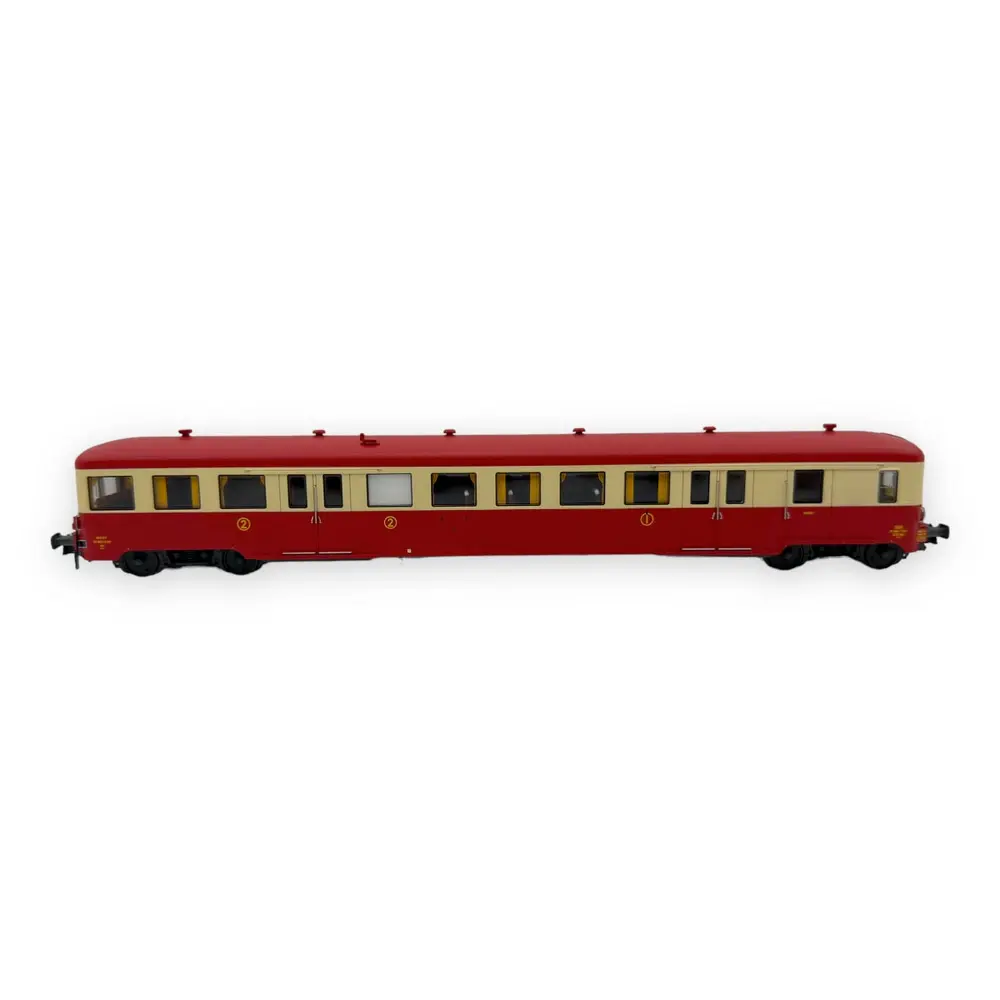 Remorque renforcée d'autorail ZRABDX 17207 - R37 HO41261DCC - HO 1/87 - SNCF - IV - Digital - 3