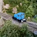 Locotracteur Y-2126 bleu "Industriel" DCC Sound REE MODELES MB149S - SNCF - 4