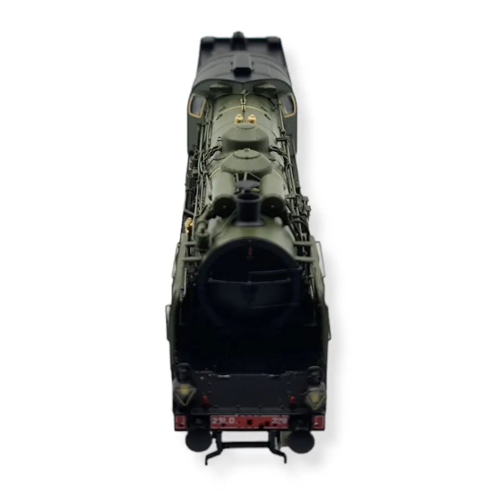 Locomotive à vapeur 231 D 229 Verte REE MODELES MB138SAC  - PLM - HO 1/87 - EP II - 3