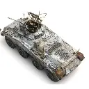 Sd.Kfz. 234/1, hiver - ARTITEC 6870252 - H0 1:87 - 2