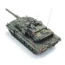 Bundeswehr Leopard 2A7 Flecktarnung Gefechtsklar - Artitec 6870671 - HO 1/87 - 3