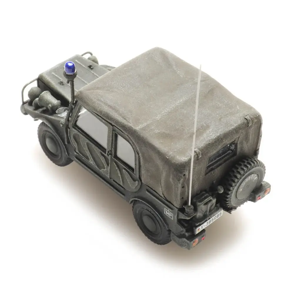 DKW Munga F91/4 Oliv Feldjäger - ARTITEC 6870444 - HO 1/87 - 4