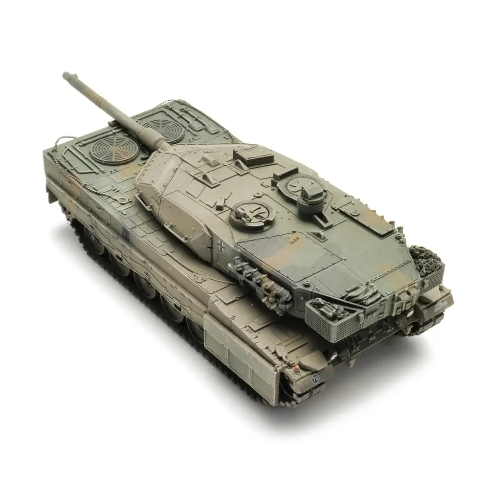 Leopard 2A6 Eisenbahntransport - ARTITEC 6870676 - HO 1/87 - 5