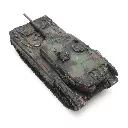 Leopard 2A4 Flecktarnung sur wagon  - ARTITEC 6870186 - HO 1/87 - 4