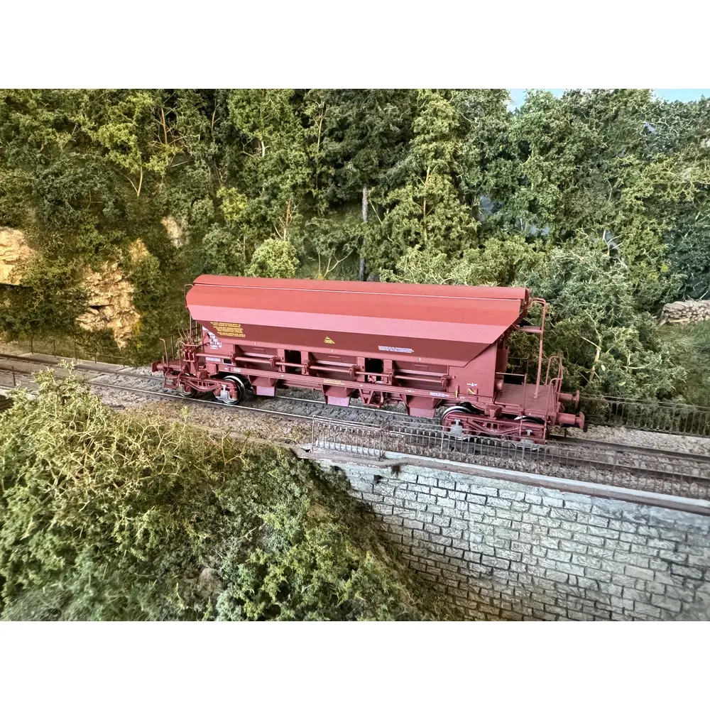 Wagon Trémie T8 Tadkks - REE Modèles WB842 - HO 1/87 - SNCF - EP IV-V - 5