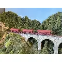 Set 3 Wagons Trémie T8 Tads REE Modèles WB841 - HO 1/87 - SNCF - EP IV - 5