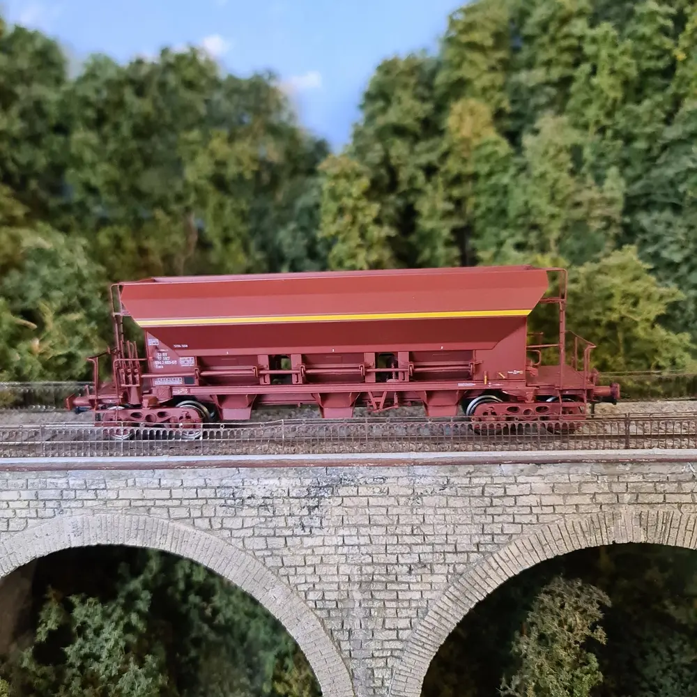 Wagon trémie F70 FACS REE Modèles WB801 - HO 1/87 - SNCF - EP V / VI - 4