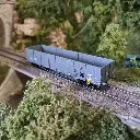 Wagon TP Tombereau - REE Modèles WB782 - HO 1/87 - PLM - EP II - 5