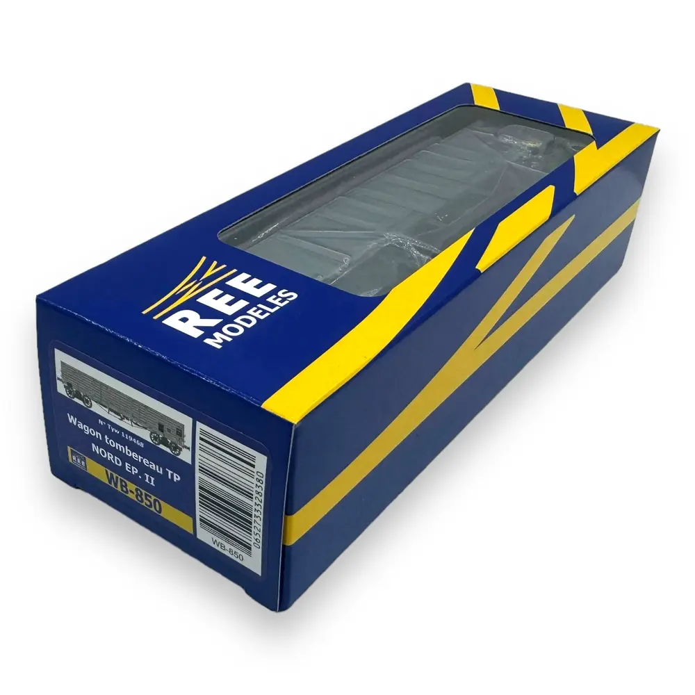 Wagon TP tombereau Nord - Ree Modèles WB-850 - HO 1/87 - SNCF - Ep II - 2R  - 4