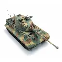 Tiger II Wehrmacht camouflage tricolore – s.Pz.Abt. 501 - ARTITEC 6870655 - HO 1/87 - 4