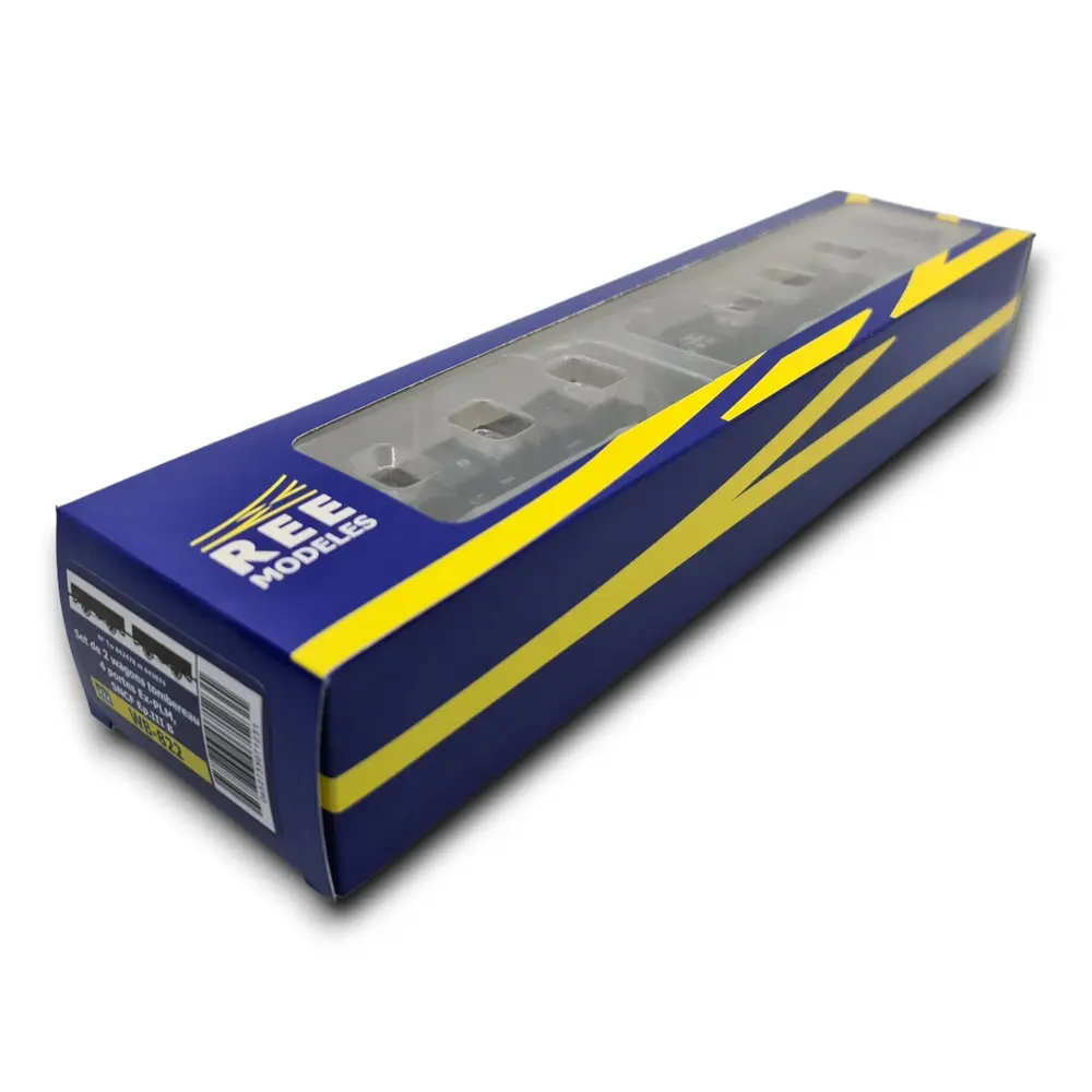Wagons tombereau 4 portes ex-PLM, SNCF, REE Modèles WB-822, HO 1/87e - 3