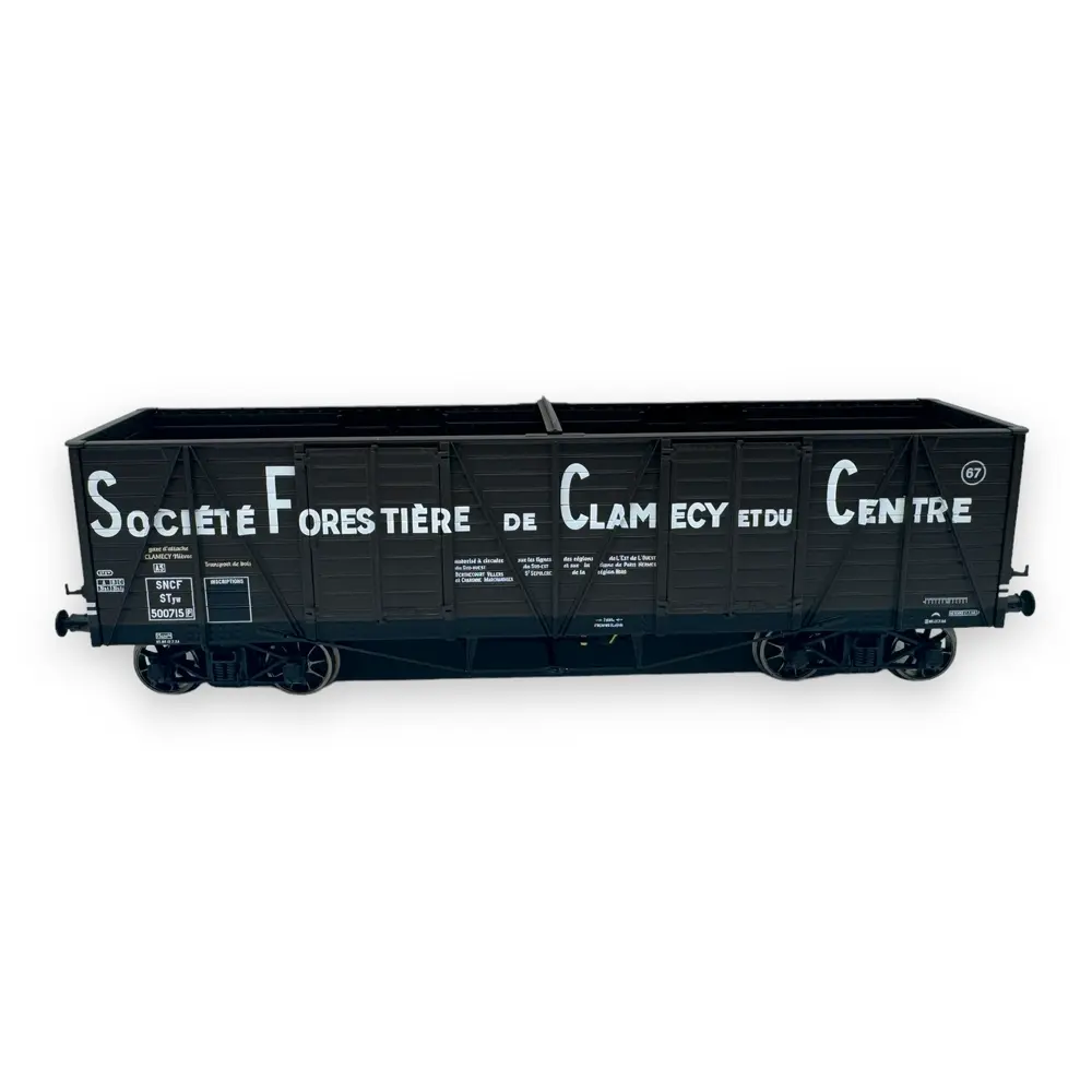Wagon TP tombereau "Haut Clamecy" - Ree Modèles WB-851 - HO 1/87 - SNCF - Ep III - 2R  - 3