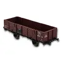 Wagon tombereau 4 portes, REE Modèles WB-813, HO 1/87e - 2