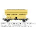 Wagon céréalier FAUVET-GIREL « GRANDES MINOTERIES DIJONNAISES » - Ree Modèles WB891 - HO 1/87 - SNCF - Ep IV/V - 2R - 2