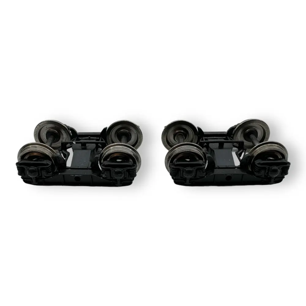 Set de deux bogies Y23 A - 4 boites SKF - Noir - REE Modèles XB102B01 - 2