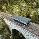 Wagon Plat OCEM 29 PLM Gris REE MODELES WB599 SNCF - HO 1/87 - EP II - 5