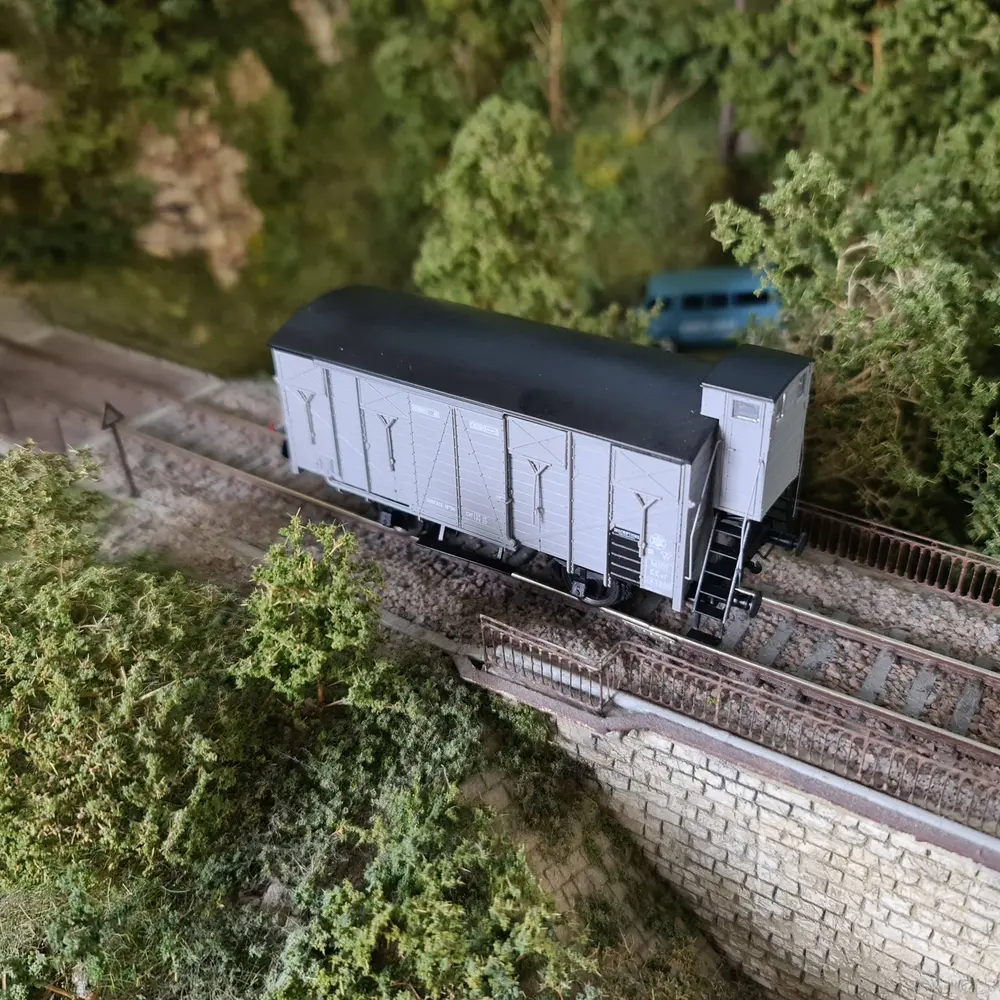 Wagon couvert OCEM 19 MIDI - Ree Modèles WB-684 - HO 1/87 - SNCF - Ep II - 2R - 5